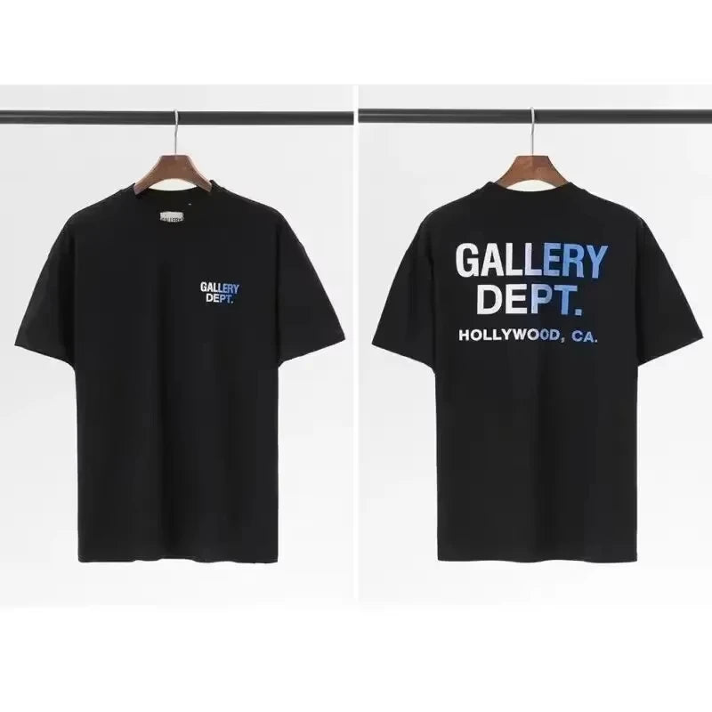 2026 Hot Selling Light Luxury T-shirt Summer Men's and Women's Cotton Clothing Fashion Beach Breathable Short Sleeved T-shirt