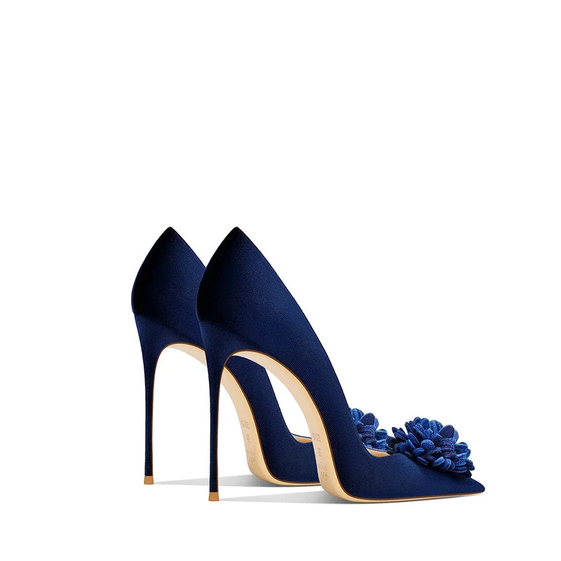 2026 Spring and Autumn New Women's Formal Shoes with Pointed Toe and Thin Heels for Banquet Dress