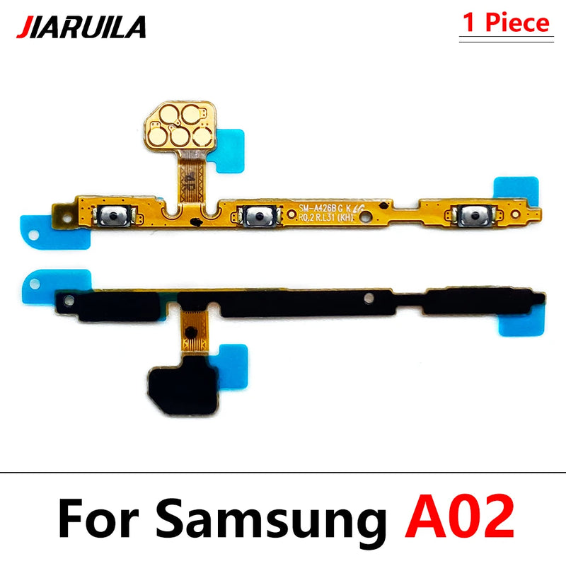 NEW Tested Volume Side Button Power Switch On Off Button Flex Cable For Samsung A01 A02 A11 A12 A21 A31 A41 A51 A71