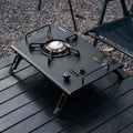 Pandatour Camping Outdoor IGT Table Gas Stove Wood Grain | SAMAG