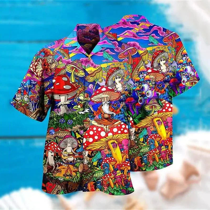 Summer Loose Breathable 3d Print Trendy Cool Fashion | SAMAG