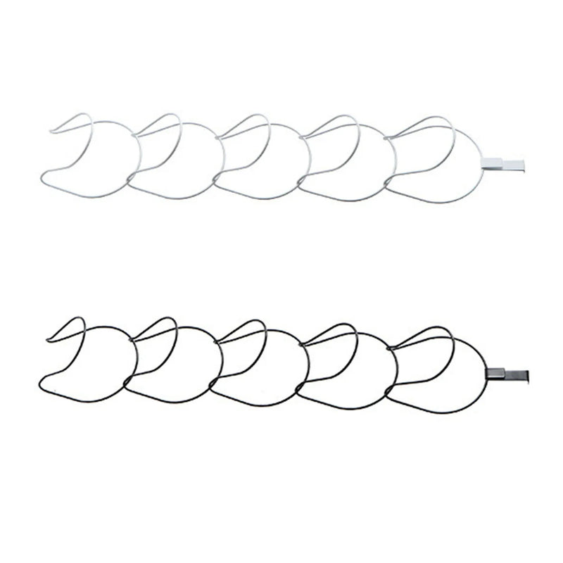 5Pcs Hat Rack Iron Punching Free Multi Layer Multifunctional Space Saving Hat Hanger Holder