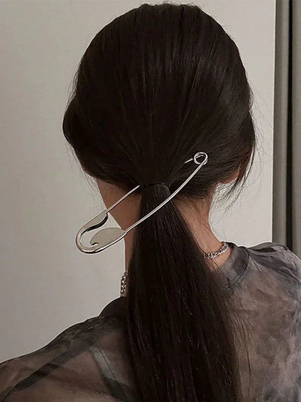 ZHUHE The Large Brooch And Hairpin In Cyberpunk Style Are Perfect Jewelry Accessories For Women And Party Gifts