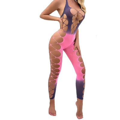 Sexy Lingerie Color stitching Babydolls Porno Women Open | SAMAG