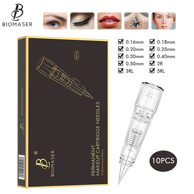 Biomaser Professional Permanent Makeup Cartridge Needles | SAMAG
