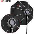 TRIOPO KX Softbox 55CM 65CM 90CM 120CM Foldable Octagon Umbrella Soft Box for Godox AD200Pro V1 V860III Yongnuo Speedlite  Light