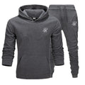 Sik silk Men Sets Fashion Autumn Spring Sporting Suit Sweatshirt Sweatpants Clothing 2 Pieces Slim - View 28 | SAMAG