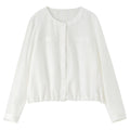 SENTUBILA Women's Oversized Lyocell Shirt Spring Summer - View 4 | SAMAG