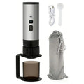 B82B-Vacuum Coffee Maker For Travelling, Wireless Portable Coffee Machine Single Serve 3-In-1 Vacuum Pressure