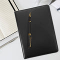 1Set A4 Zipper Binder Multifunctional Document Organizer Folder Office Portfolio Business Folder Portfolio Binder Organizer