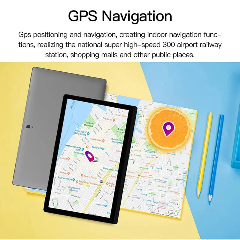 Global Version 14 Inch 1920x1080 IPS Big Screen Tablet PC Camera 12GB +256GB Android 12 планшет 2 IN 1 Tablets Android Laptop