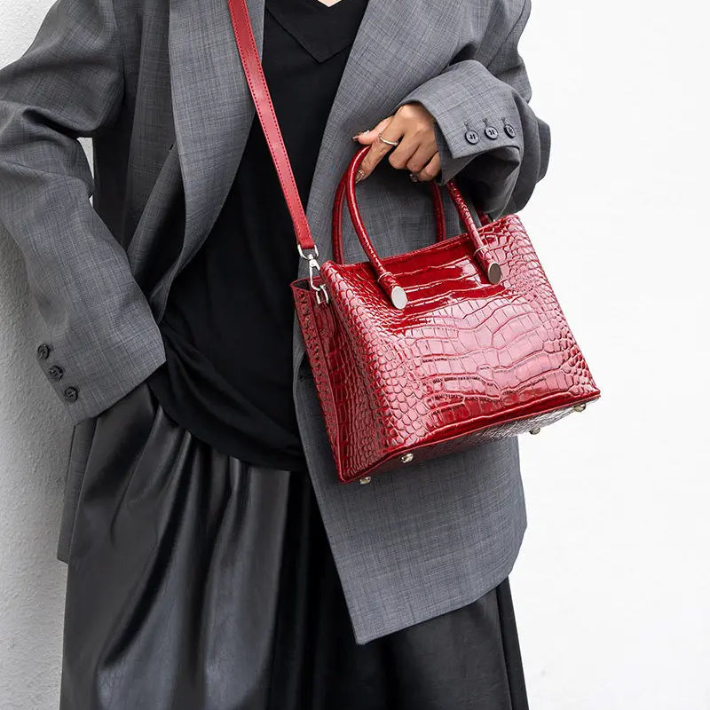 Designer bag Luxury Women's Tote Bag Genuine Leather Custom mirro Handbag Shoulder Crossbody fashion Purse Lady Satchel