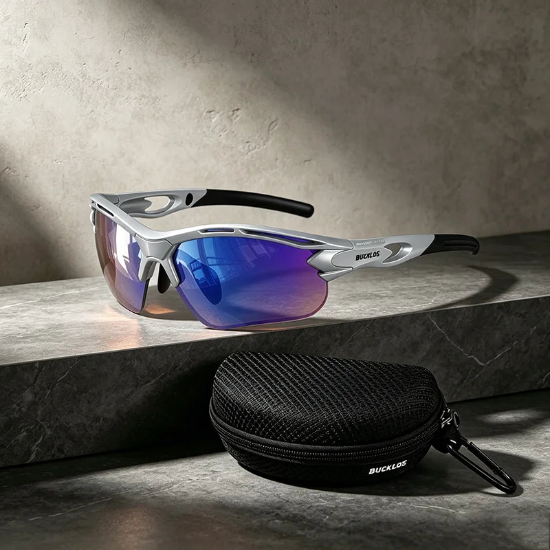 BUCKLOS Bike Polarized Sunglasses HD UV400 Protection - View 12 | SAMAG