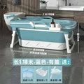 Tub Bathtubs Adult Folding bathtub Household Foaming hot Simple Adult Bathing Tub Full Body Sweat Portable Steam Bathing Basin