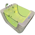 l Home Freestanding Hydrotherapy Baby SPA Bathtub Massage Thermostat Soaking Bathtub Acrylic Children's Bathtub