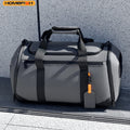 HOMEFISH Large Capacity Travel Duffel Bag - Durable Oxford Cloth, Spacious & Stylish Overnight Sports Gym Bag with Multiple