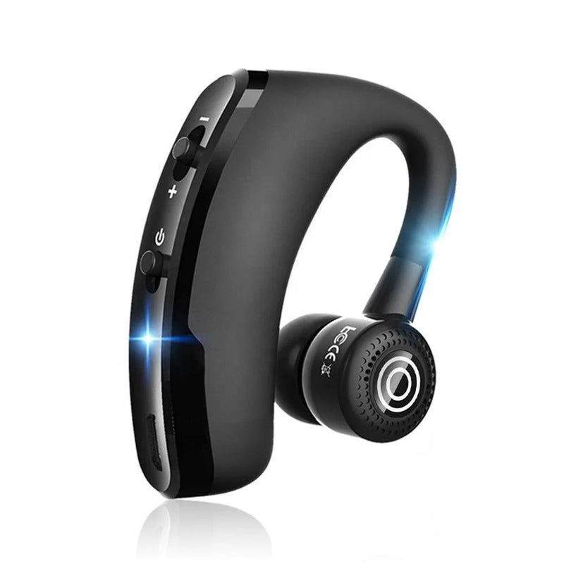 Wireless Earphones One Ear Bluetooth Headphones V9 TWS In-Ear EarHooks HiFi Mini Handsfree Car Calls Headset With Microphone