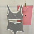 European and American Bikini Set Letter Logo Underwear | SAMAG