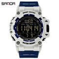 SANDA Fashion New Men Watch LED Digital Waterproof Clock Military Sports Multifunction Chronograph | SAMAG