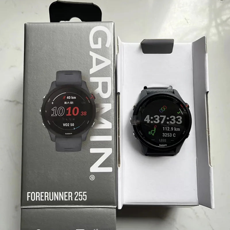 Garmin Forerunner 255 Smartwatch Outdoor Running Riding Swimming Professional Triathlon Marathon Track and Field Training