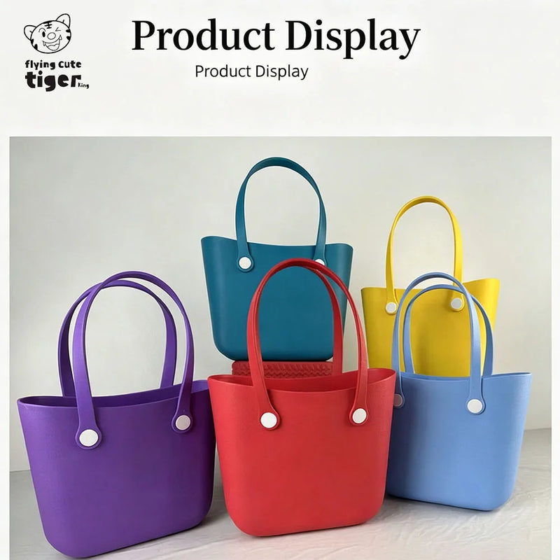 Crescent Bag Women's Handbag New Summer Large-Capacity Multi-Functional Sports Swimming Fitness Waterproof Quick-Drying Storage Beach Bag