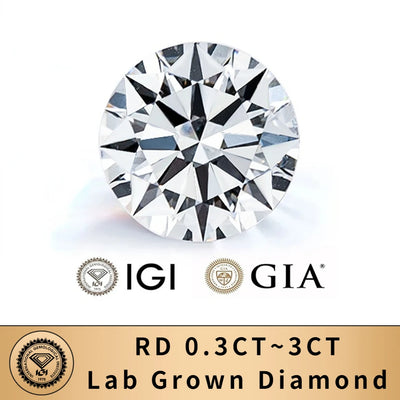 0.3ct 0.5ct 0.8ct 1ct 1.5ct 2ct 3ct With IGI GIA Certificates Lab Grown Diamonds CVD HPHT Created | SAMAG