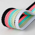 Multicolor Track Anti-slip Serrated Shoelaces Canvas Black White Runing Shoes laces Women Men Sport Casual Net Shoes Shoelaces