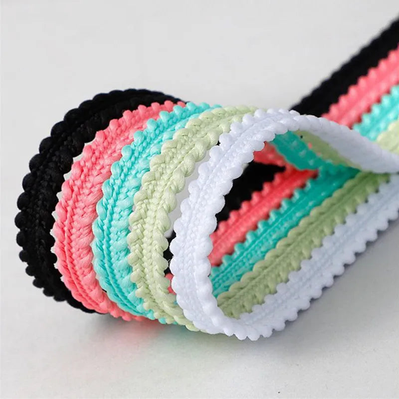 Multicolor Track Anti-slip Serrated Shoelaces Canvas Black White Runing Shoes laces Women Men Sport Casual Net Shoes Shoelaces