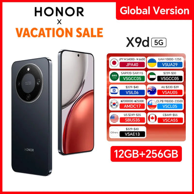 HONOR X9d Global Version 12GB+256GB 5G Smartphone 6.79'' | SAMAG