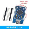 TZT MICRO/MINI/TYPE-C USB ATMEGA32U4 Module 5V 16MHz Board For Arduino ATMEGA32U4-AU/MU Controller Pro-Micro Replace Pro Mini