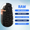 30 32 Inch Deep Wave Human Hair Bundles Curly Hair Burmese Weaving Raw Unprocessed Tissage Double Weft Virgin Hair Extensions