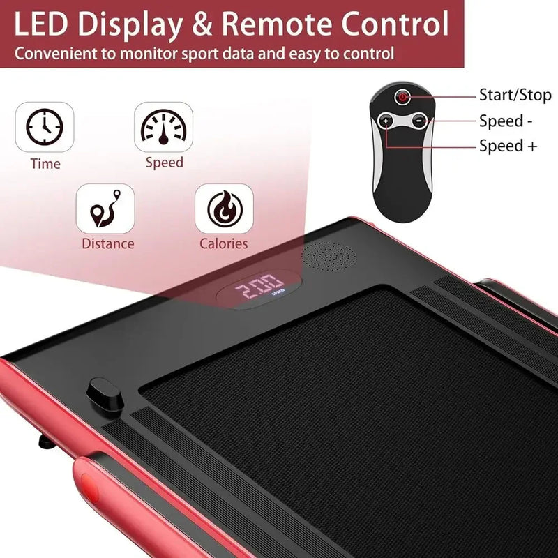Dual - Function Desk Treadmill with 2.5HP Motor, Smart App - View 4 | SAMAG