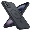 Luxury Magnetic Matte Translucent Armor Shockproof Case