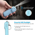 130dB Panic Alarm Keychain Portable Self Defense Emergency Scream Alert Anti-Wolf Safety Alarm For Women Teen Girls Children