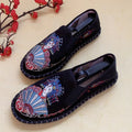 Hanfu Shoes for Women Sneakers Men Ethnic Style Embroidery Chinese style Streetwear Fashion Casual Vintage Old Beijing Shoes