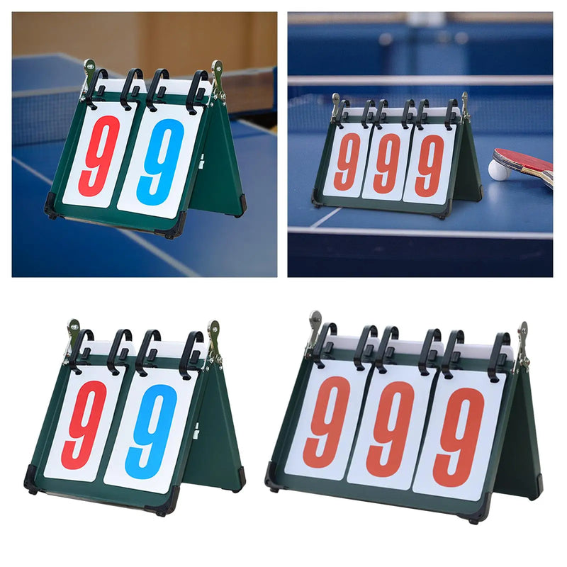 Sports Scoreboard Tabletop Score Flippers for Soccer | SAMAG