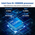 2026 15.6 Inch Intel Core I9 10980HK Gaming Laptop 16GB RAM 1TB SSD Windows 11 Pro Portable Notebook PC for Office Study Gamer
