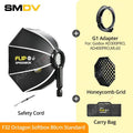 SMDV Flip 32 Quickly Release Parabolic Out Door Softbox for Godox Flash Soft box V1 AD100PRO AD300PRO V860III AD200