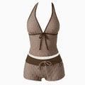 Sexy Women's Swimsuit Polka Dot Tankinis Bikinis Sets | SAMAG