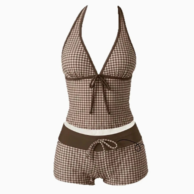 Sexy Women's Swimsuit Polka Dot Tankinis Bikinis Sets | SAMAG