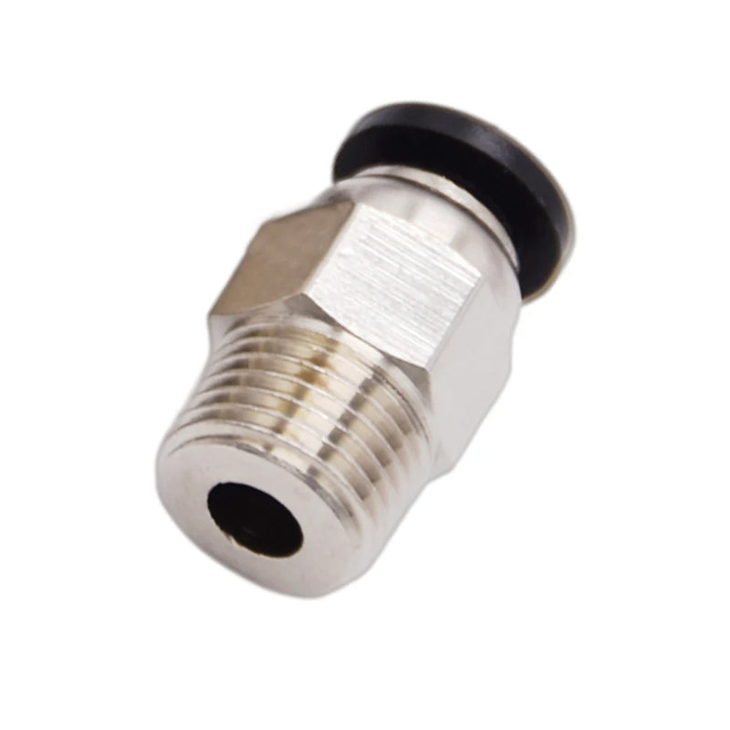 3D Printer Parts  PC4-01 PC4-M6 Pneumatic Connectors Collet Clips for Hotend Extruder Bowden PTFE Tube Fittings 1.75mm Filament