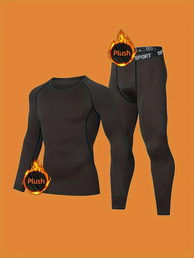 Sports thermal underwear set, quick drying jacket | SAMAG