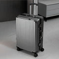Trolley Luggage 20 24 26 28" Aluminum Frame Rolling Luggage Case USB Travel Suitcase on Wheels Combination Lock Carry on Luggage