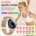 LIGE 2025 New Smart Watch For Women AMOLED HD Screen Watches IP68 Waterproof Heart Rate Monitor Ladies Utra-thin Smartwatch