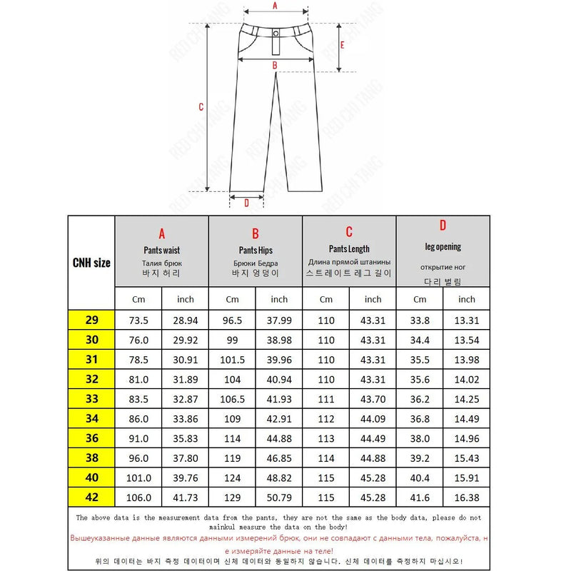In Tall Men Clothes Sale Store Extra Long Denim Pants | SAMAG