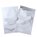 25/50/100/200/500 No.2 Thick Silicone Eyelash Pad Patch Under Eye Pad For Eyelash Extension Silicone Pad Eyelash Extension Tool
