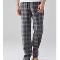 3pcs Men's Pajama Bottoms Autumn/Winter New Fashion Flannel Plaid Casual Sleeping Pants Elastic Waistband and Pocket