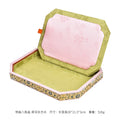 Luxury Chinese Vintage Silk Wooden Jewelry Box, Countertop Display Tray for Perfume Ring Bracelet, Velvet Gemstone Jade Storage