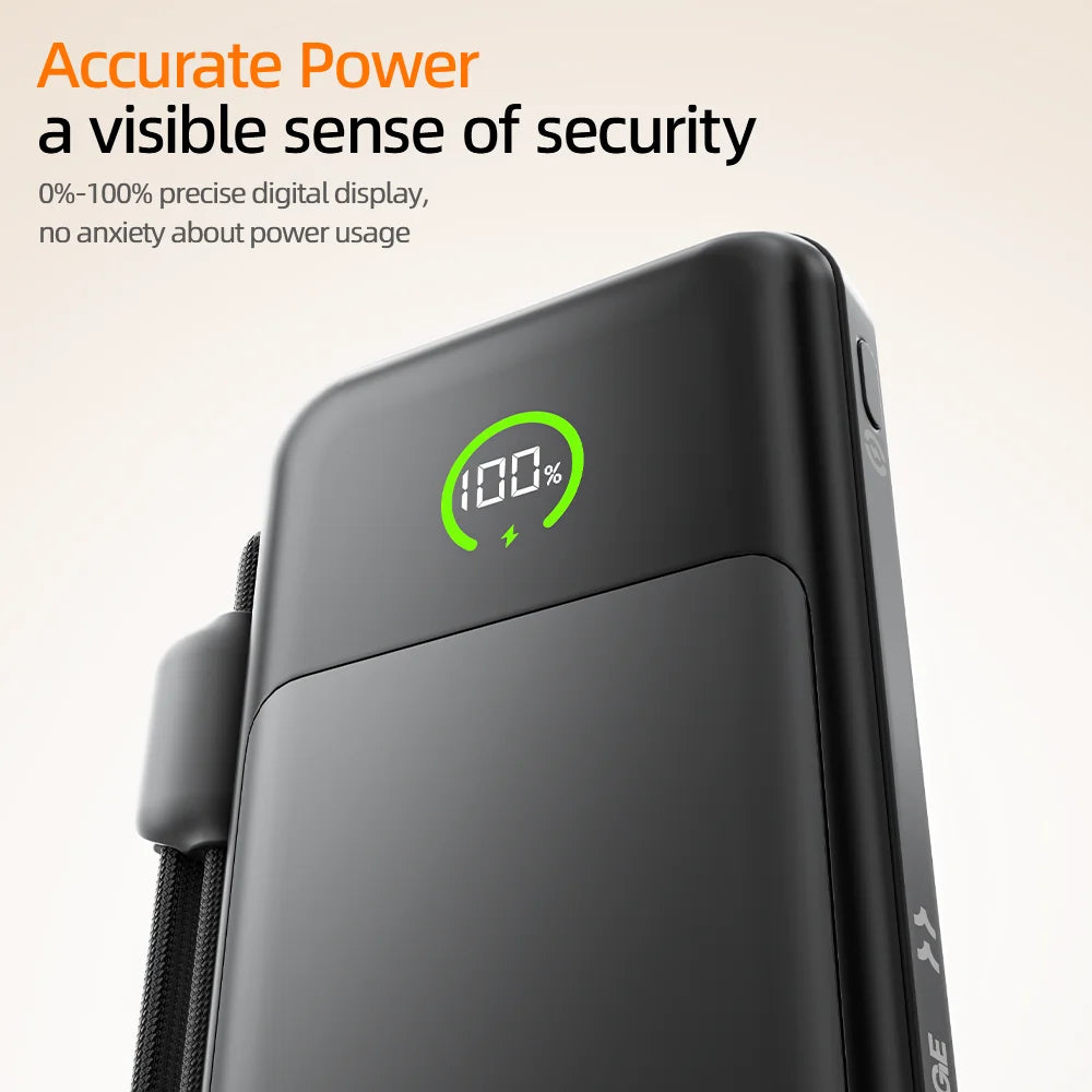 MOVESPEED P20 20000mAh Power Bank PD 35W Fast Charging Portable External Battery Powerbank for iPhone Samsung
