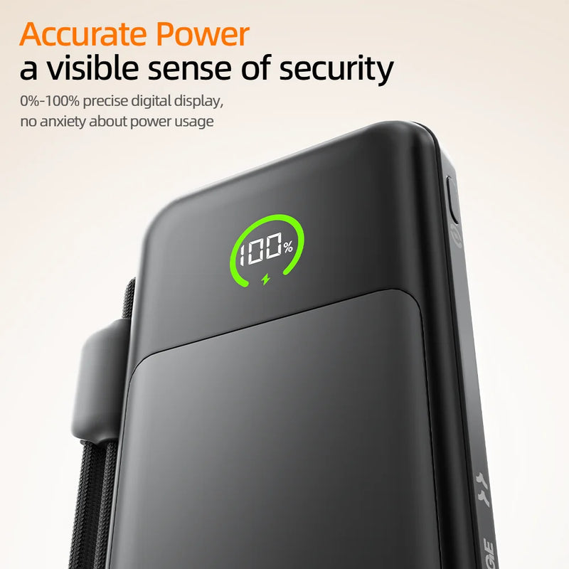 MOVESPEED P20 20000mAh Power Bank PD 35W Fast Charging Portable External Battery Powerbank for iPhone Samsung